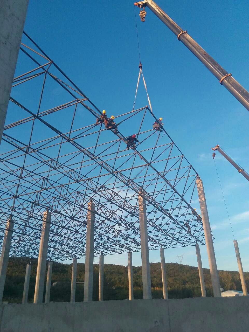 北安物流园网架